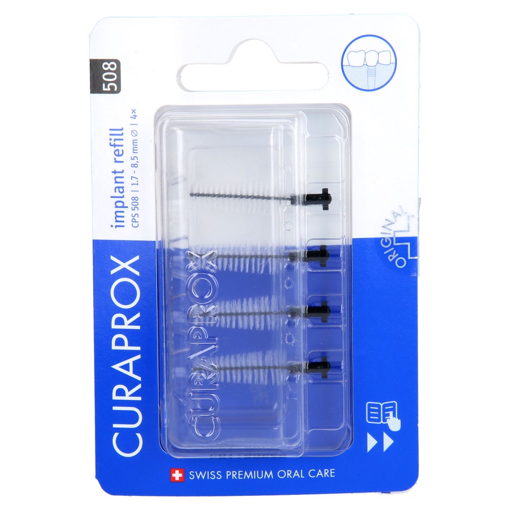 Curaprox Cps 508 Interdental Implant 1.7 - 8.5 Mm 4 St
