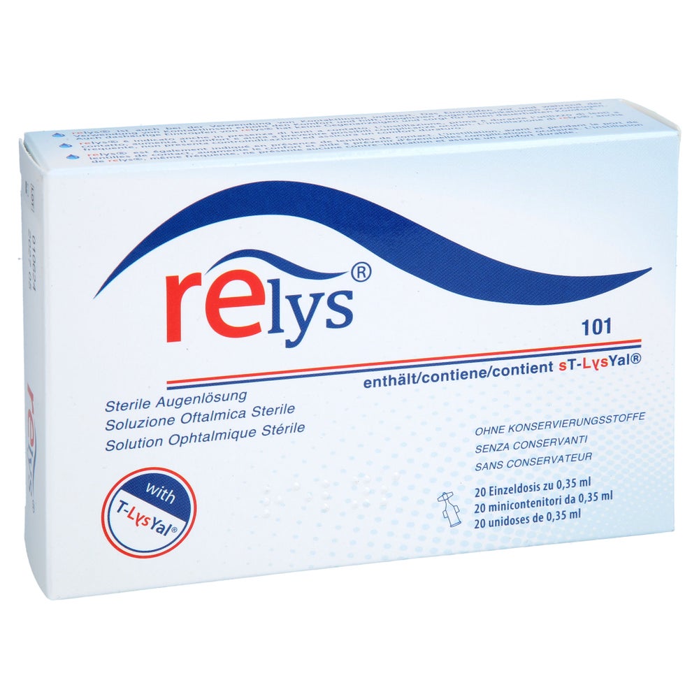 Relys Augentropfen Einmaldosen 20X0,35 ml