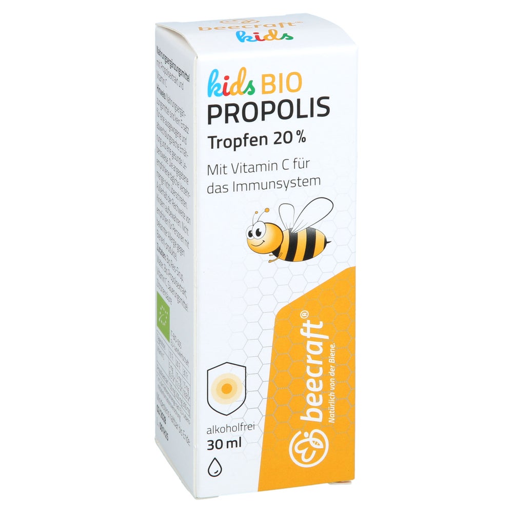 Beecraft Kids Propolis Bio Tropfen 20% Plus Vit.c 30 ml