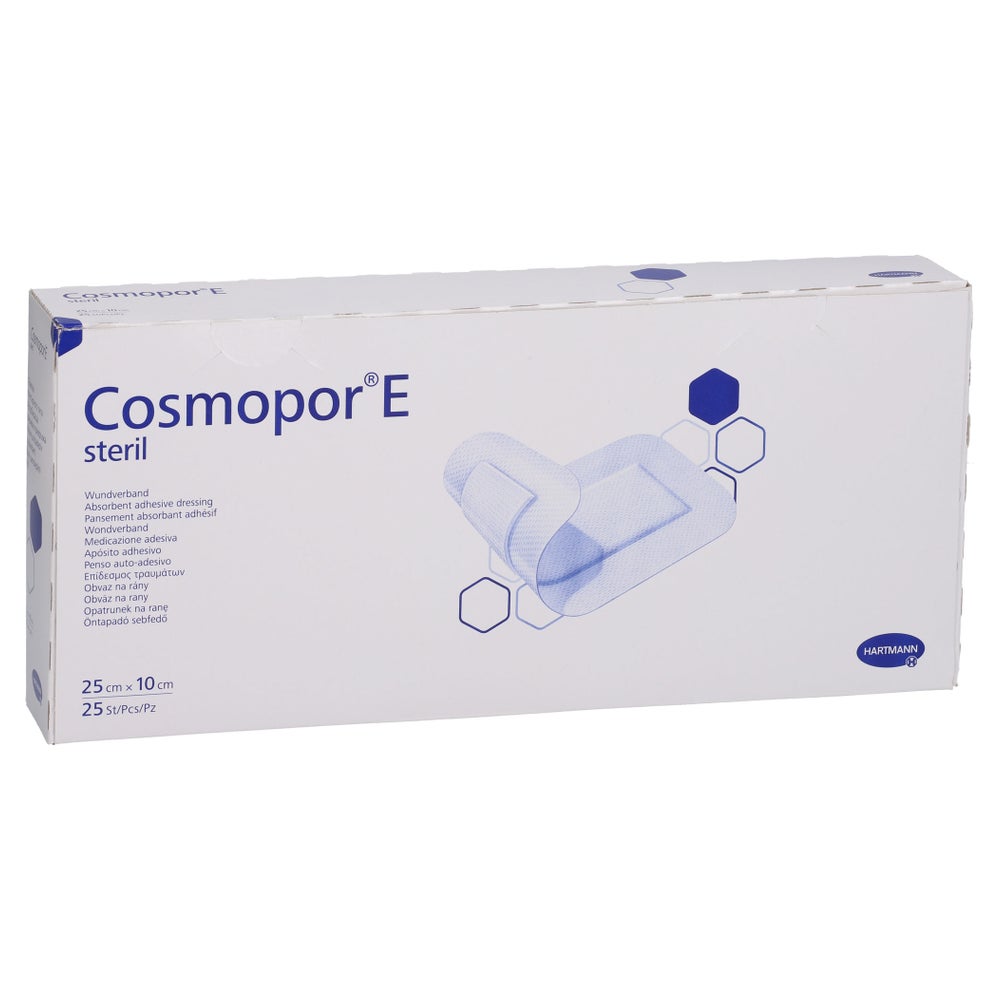 Cosmopor E Steril Wundverband 10x25 Cm 25 St