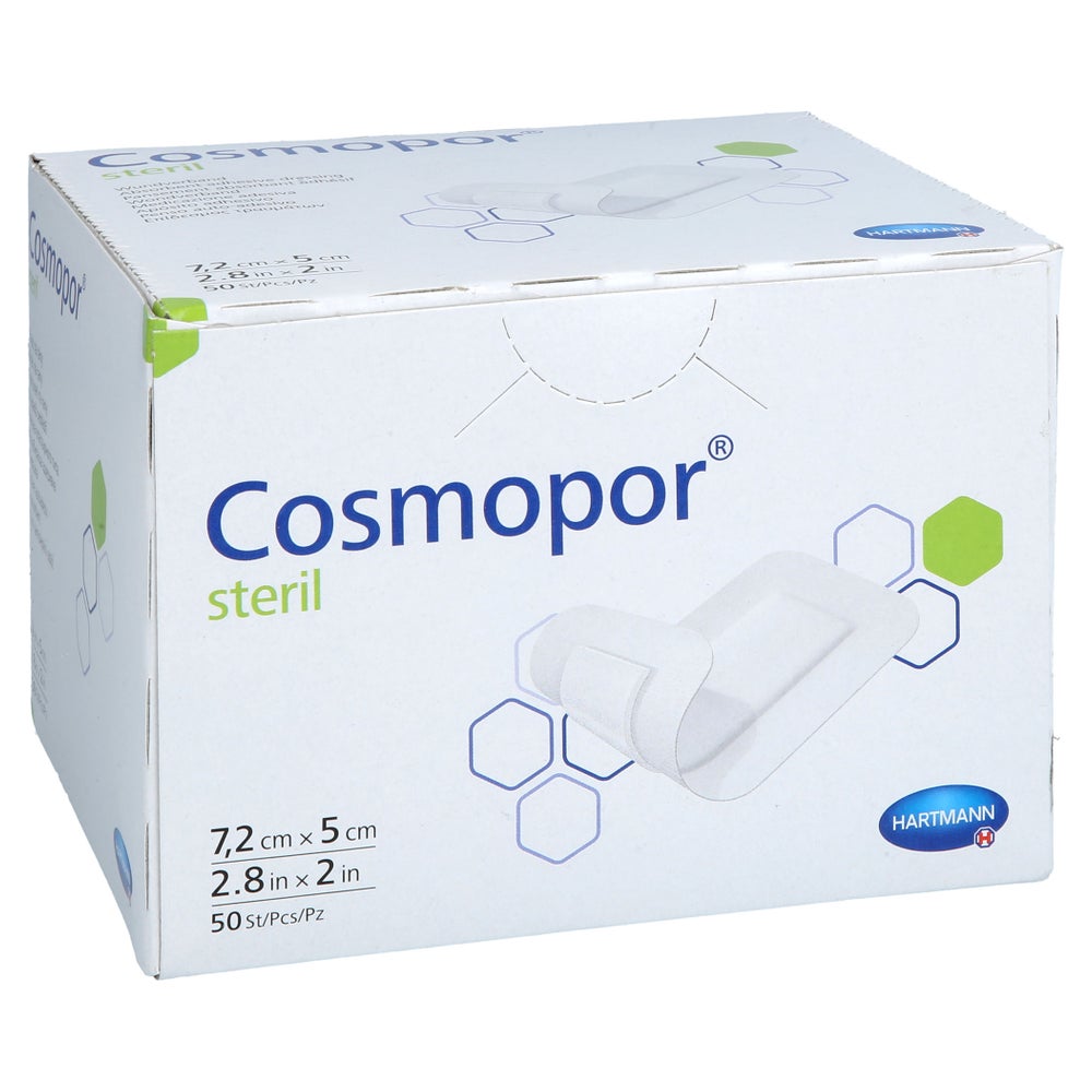 Cosmopor Steril Wundverband 5x7,2 Cm 50 St