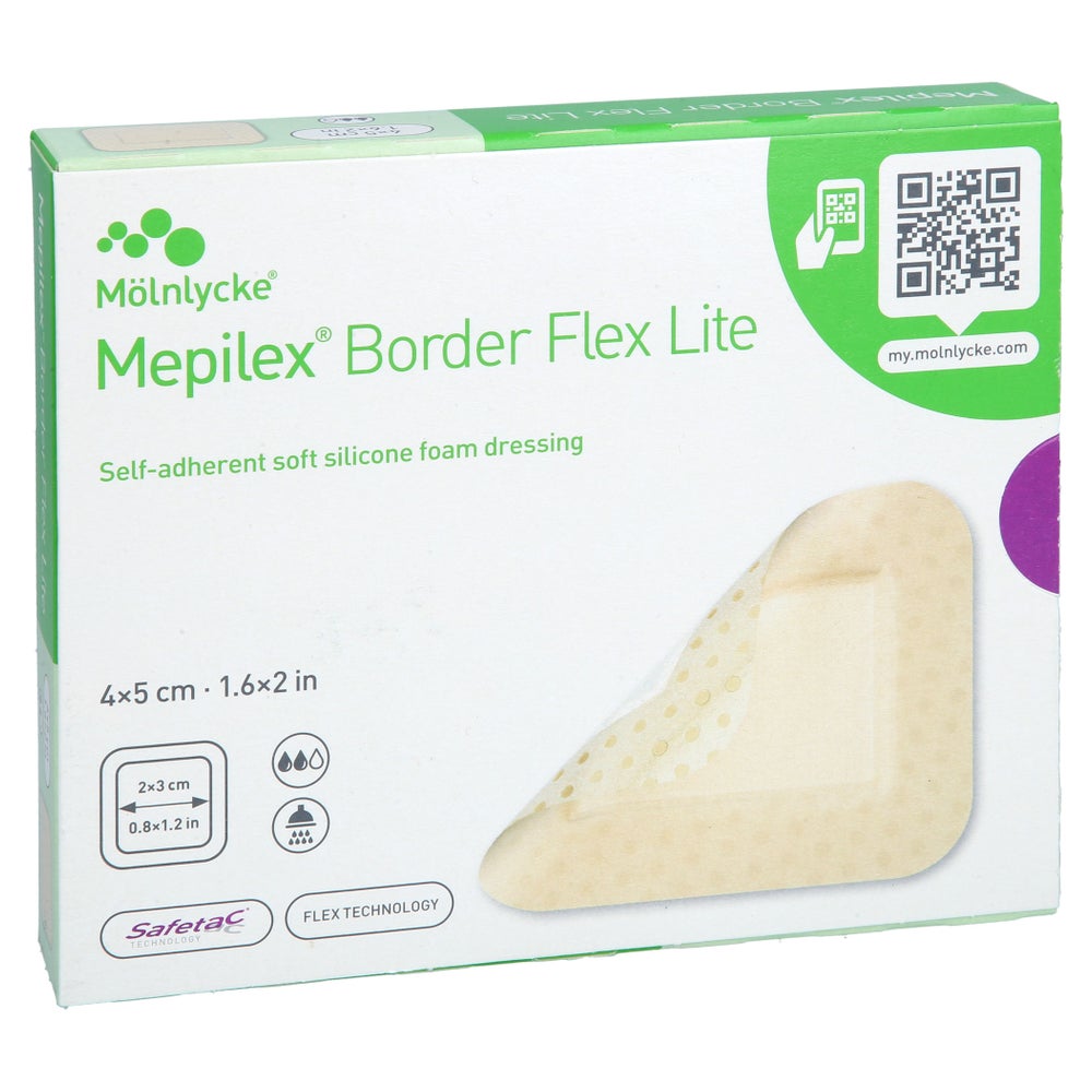 Mepilex Border Flex Lite Schaumverband 4x5 Cm 10 St