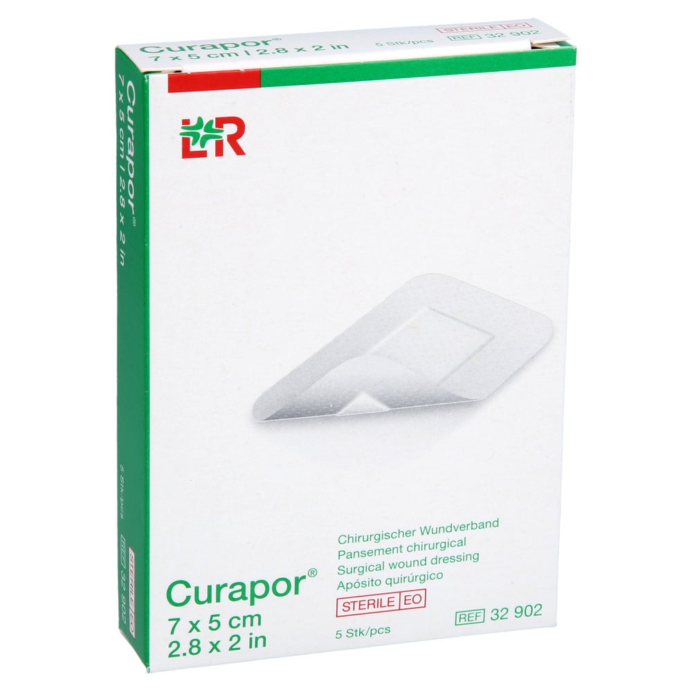 Curapor Wundverband Steril Chirurgisch 5x7 Cm 5 St