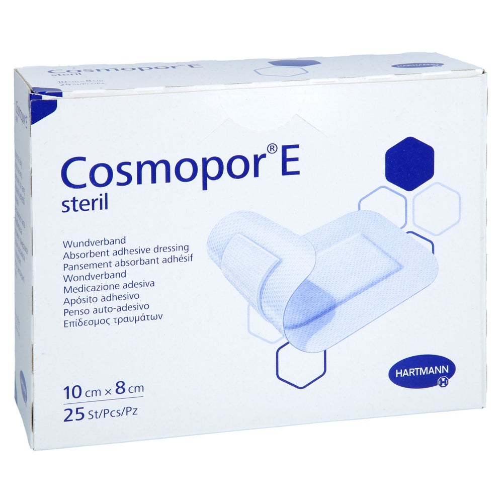 Cosmopor E Steril Wundverband 8x10 Cm 25 St