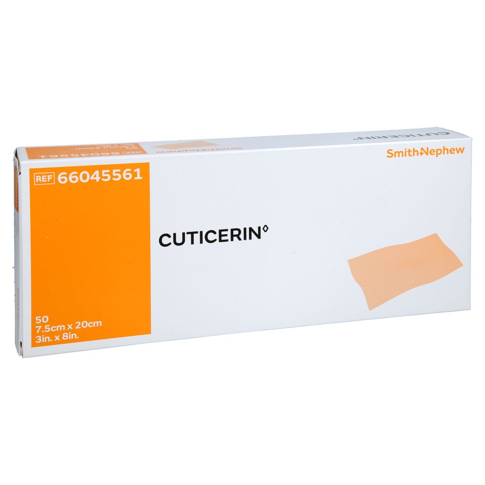 Cuticerin 7,5x20 Cm Gaze M.salbenbeschichtung 50 St