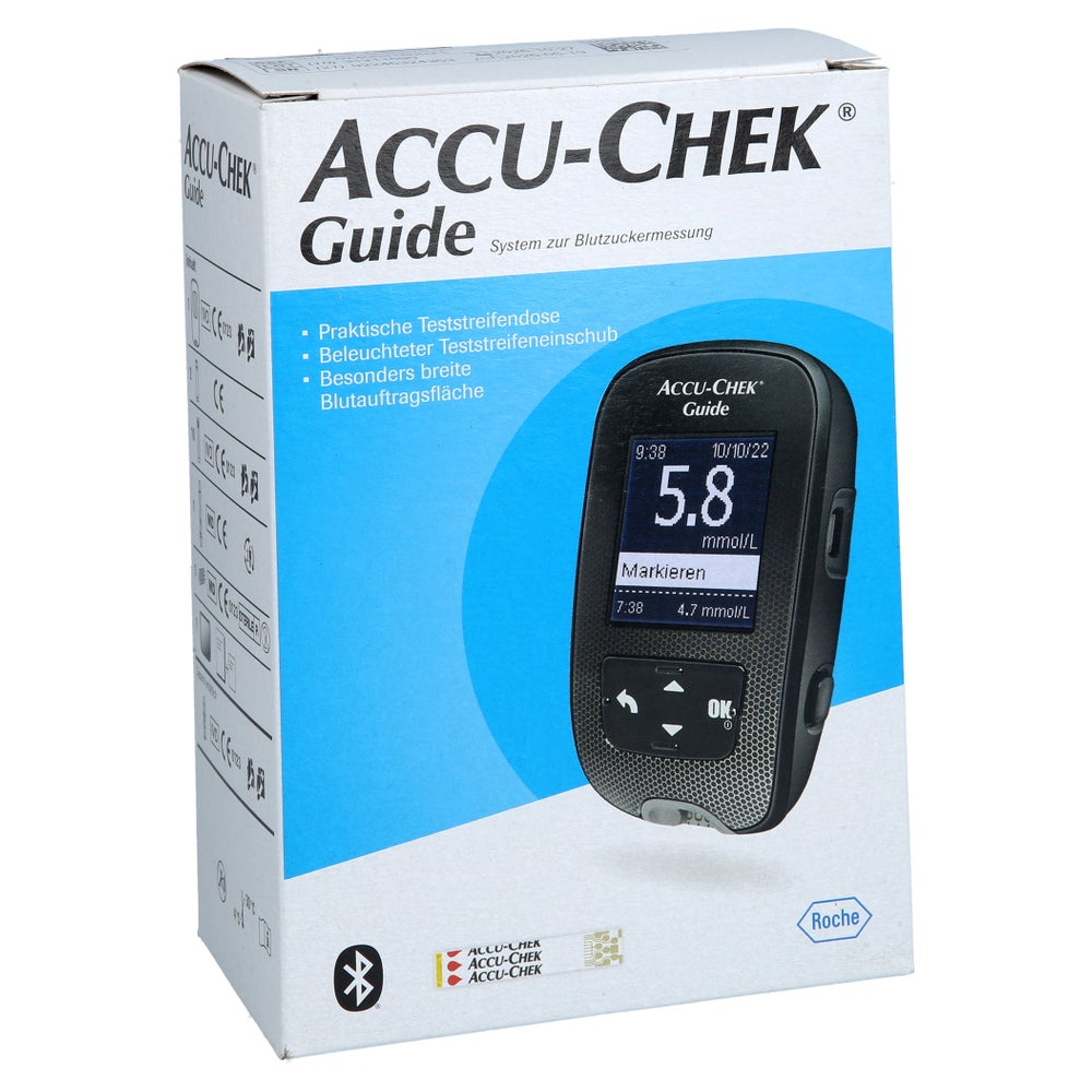 Accu-chek Guide Blutzuckermessgerät Set Mmol/l 1 St