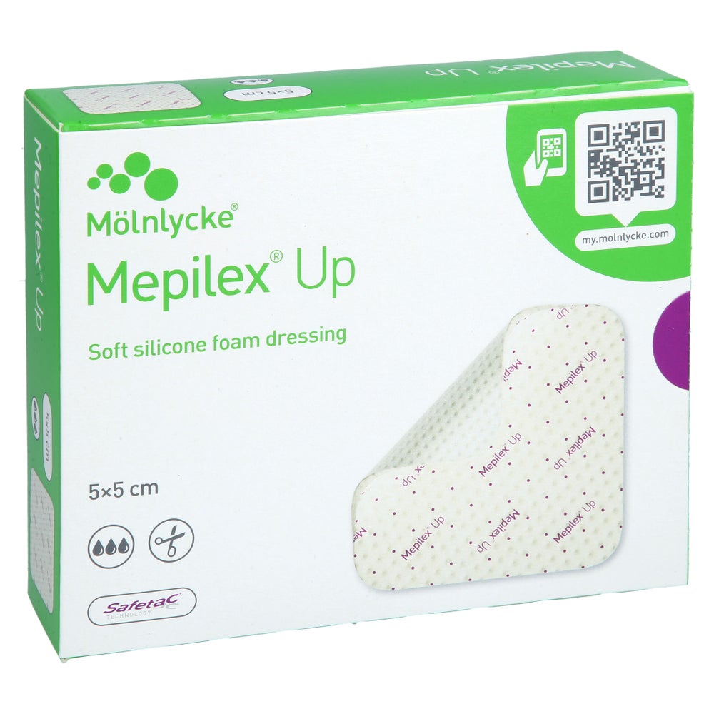 Mepilex Up 5x5 Cm Schaumverband 5 St