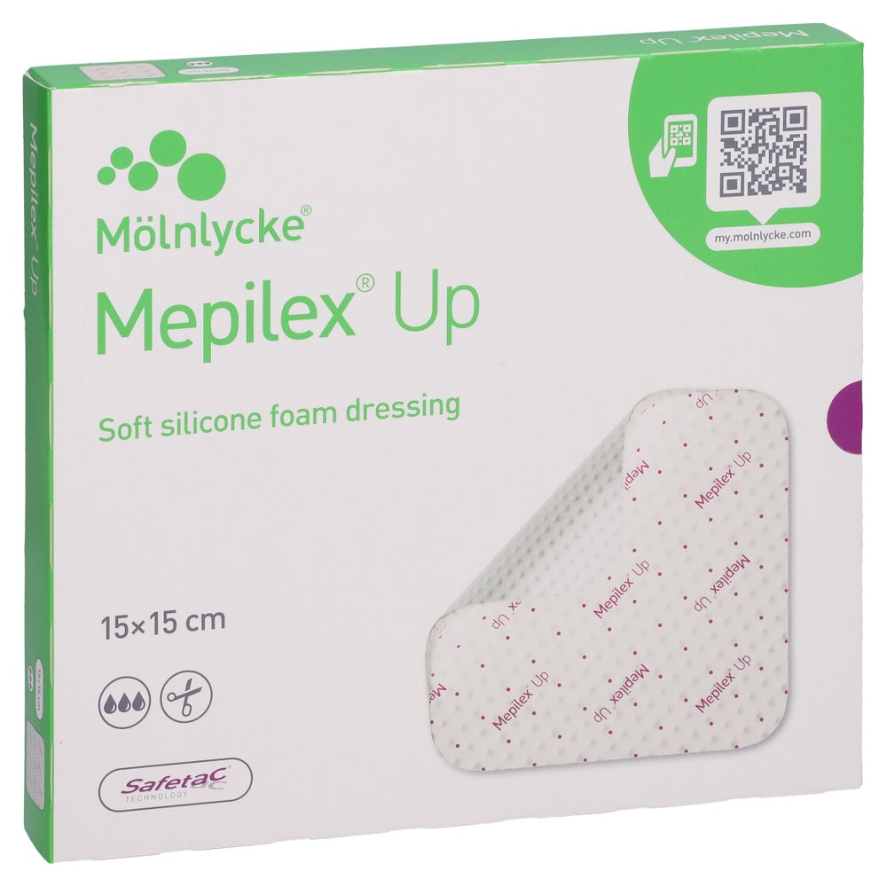 Mepilex Up 15x15 Cm Schaumverband 5 St