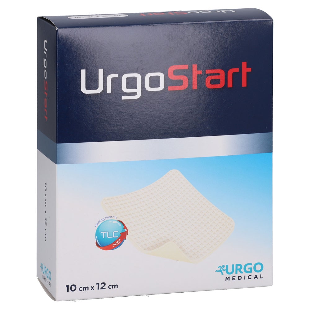 Urgostart 10x12 Cm Schaumstoffwundverband 10 St