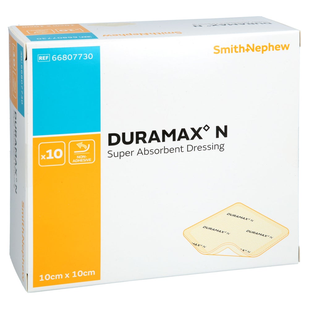 Duramax N Superabsorbierender Wundverband 10x10 Cm 10 St