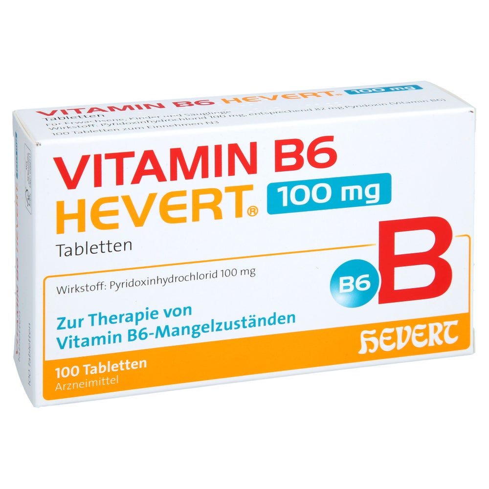 Vitamin B6 Hevert 100 Mg Tabletten 100 St