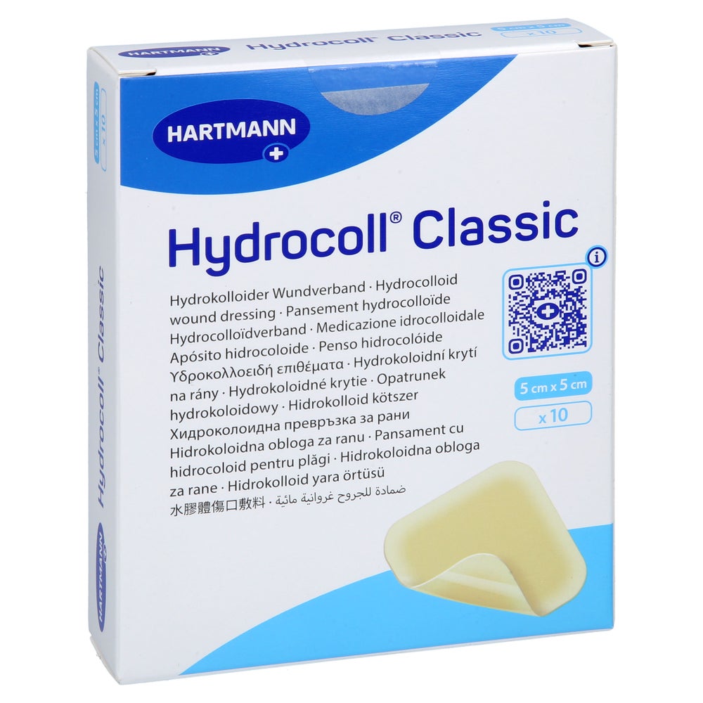 Hydrocoll Classic Wundverband 5x5 Cm 10 St