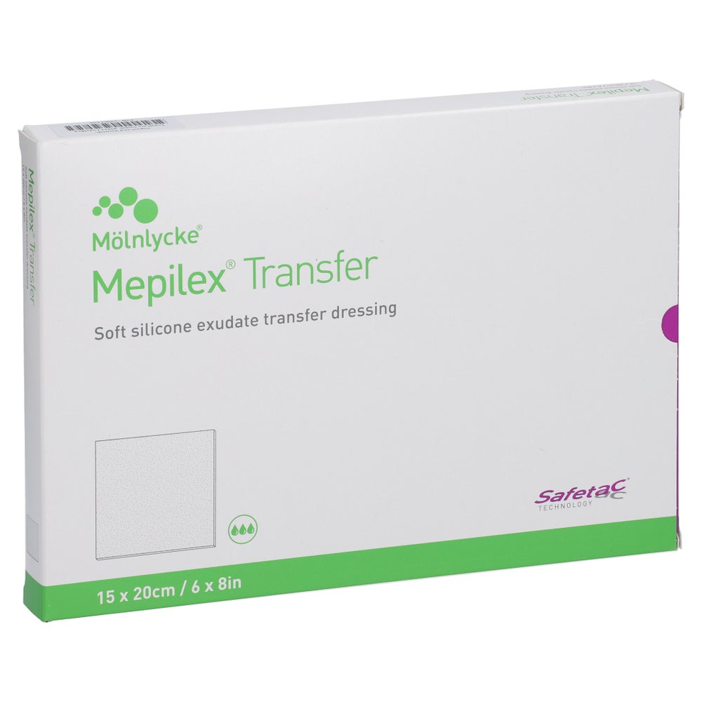 Mepilex Transfer Schaumverband 15x20 Cm Steril 5 St
