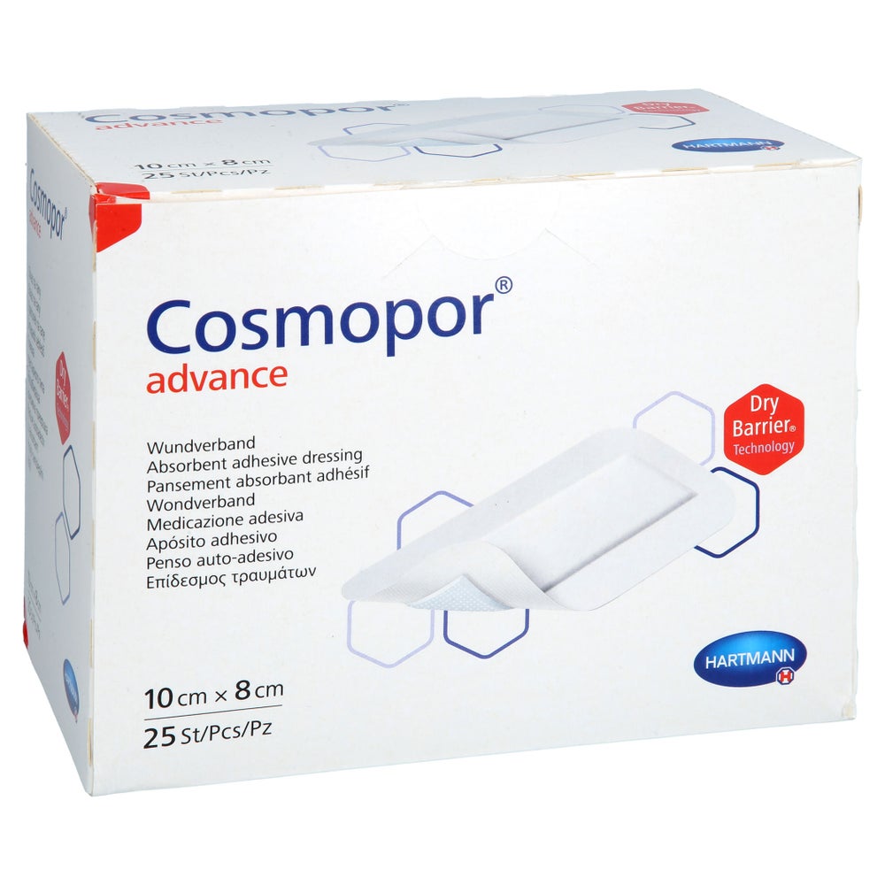 Cosmopor Advance Wundverband 8x10 Cm 25 St