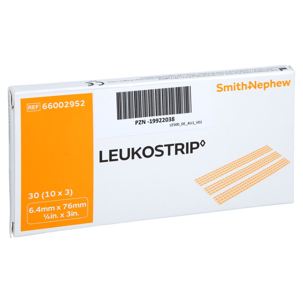 Leukostrip Wundnahtstreifen 6.4x76 Mm 10X3 St