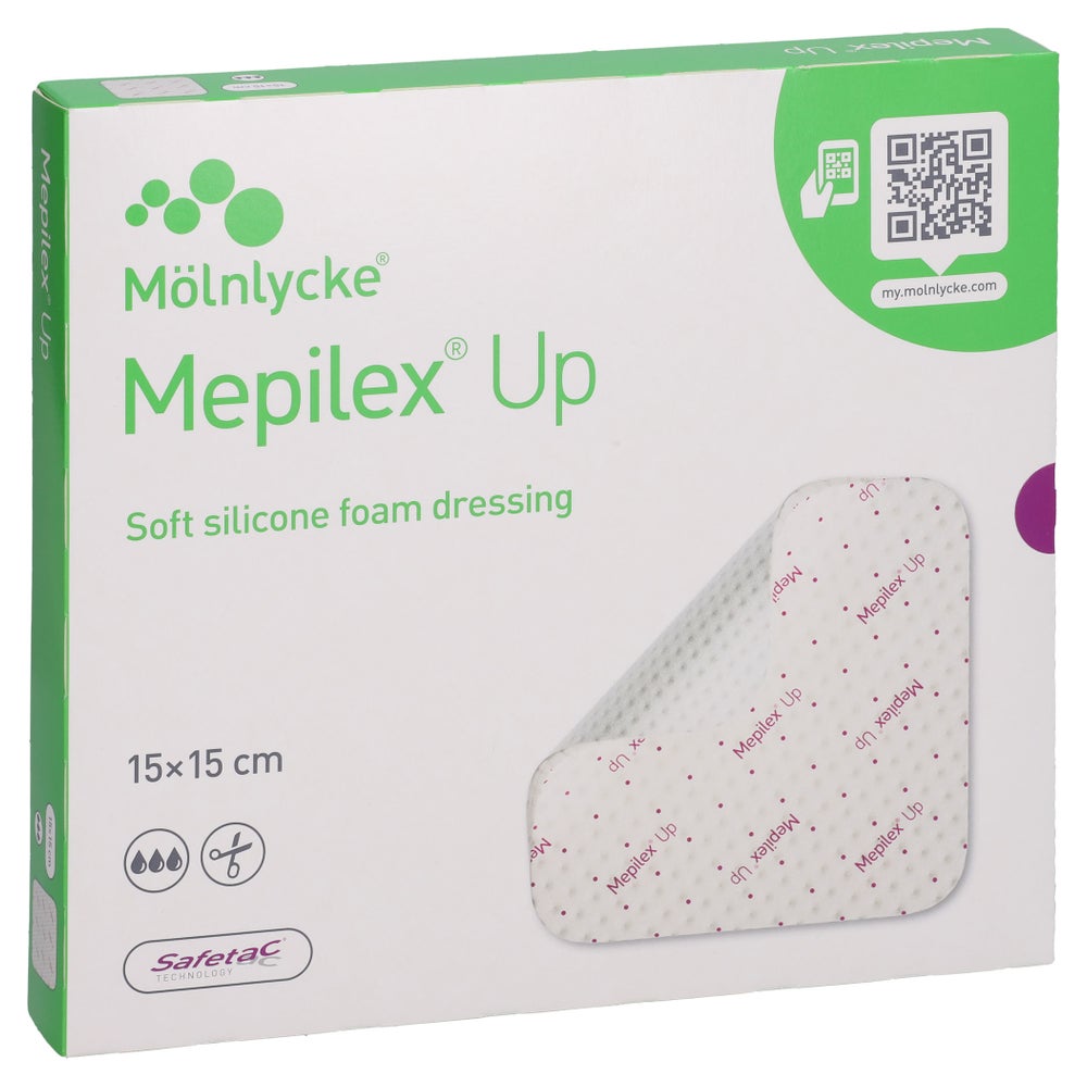 Mepilex Up 15x15 Cm Schaumverband 5 St