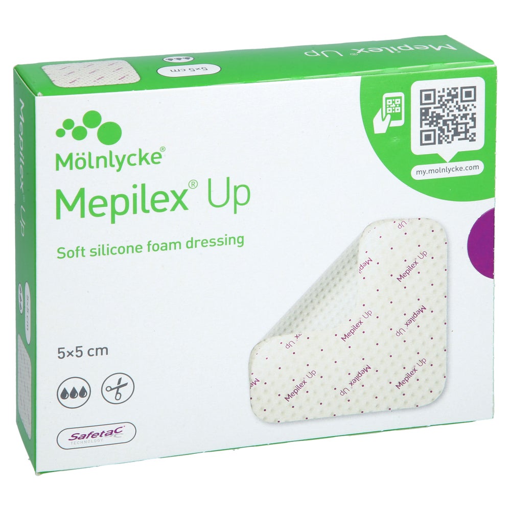 Mepilex Up 5x5 Cm Schaumverband 5 St