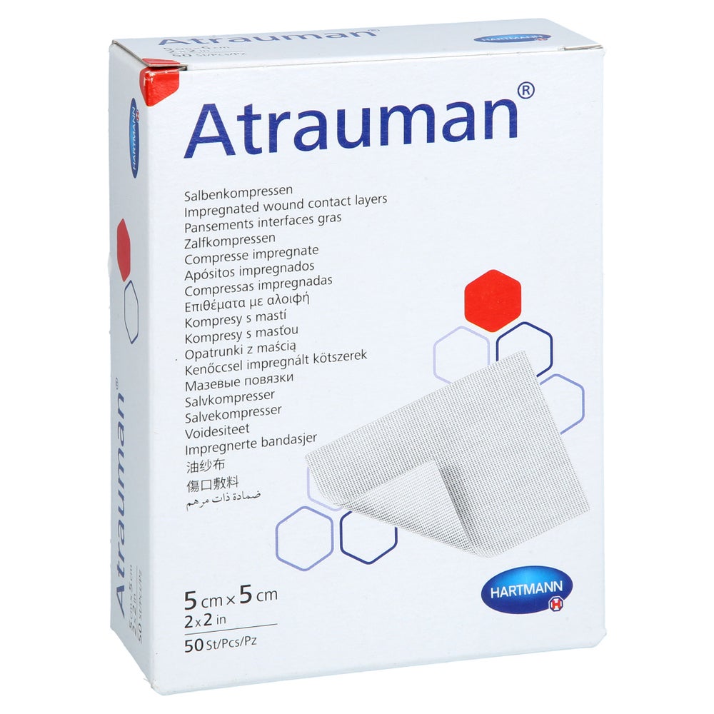 Atrauman 5x5 Cm Steril Kompressen 50 St