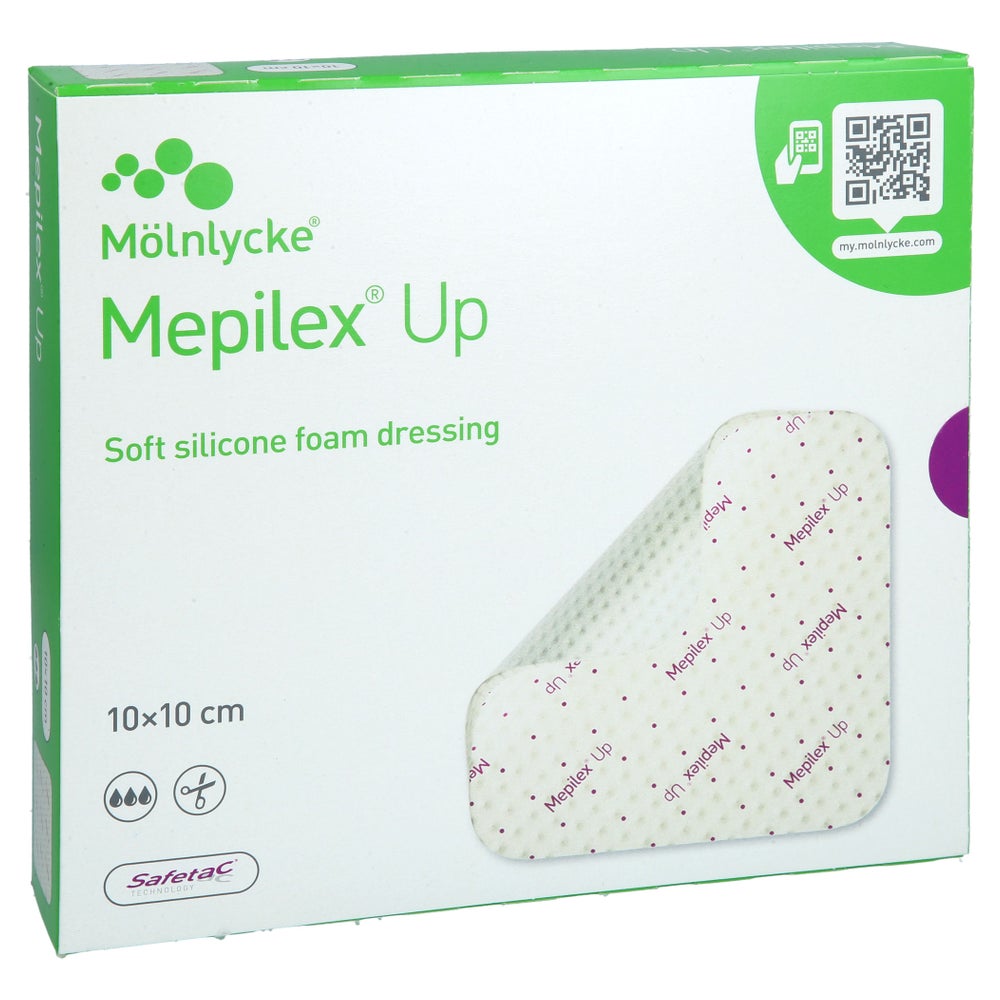 Mepilex Up 10x10 Cm Schaumverband 5 St