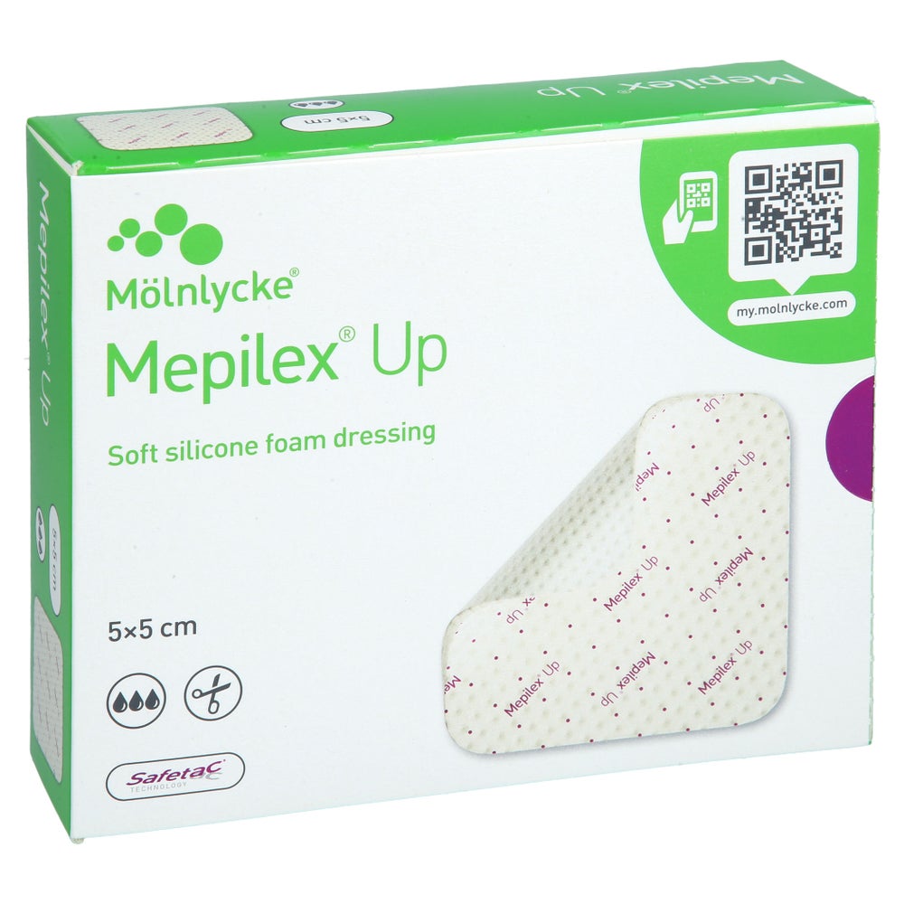 Mepilex Up 5x5 Cm Schaumverband 5 St