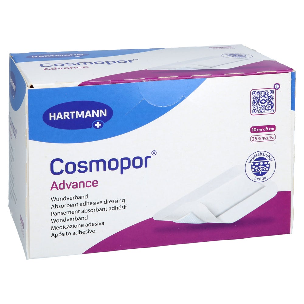 Cosmopor Advance Wundverband 6x10 Cm 25 St