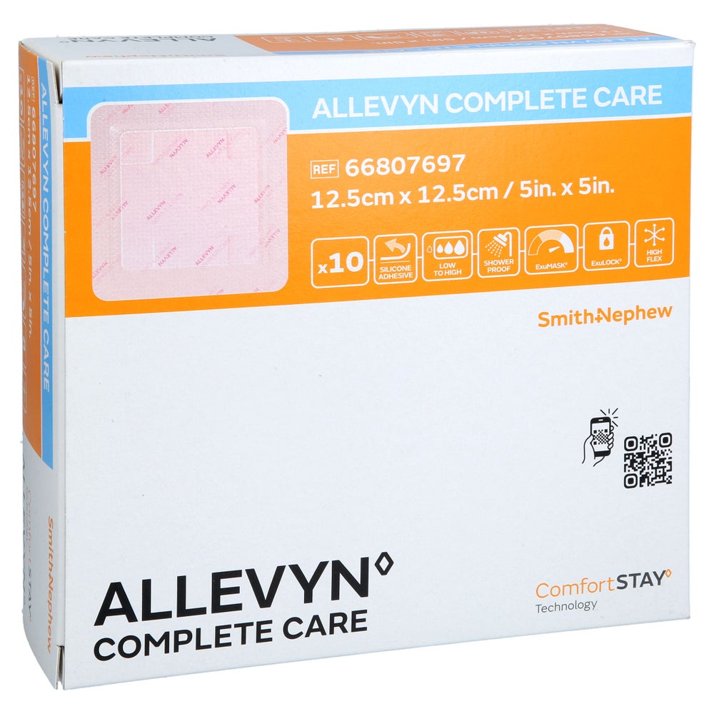 Allevyn Complete Care M 12,5x12,5 Cm 10 St