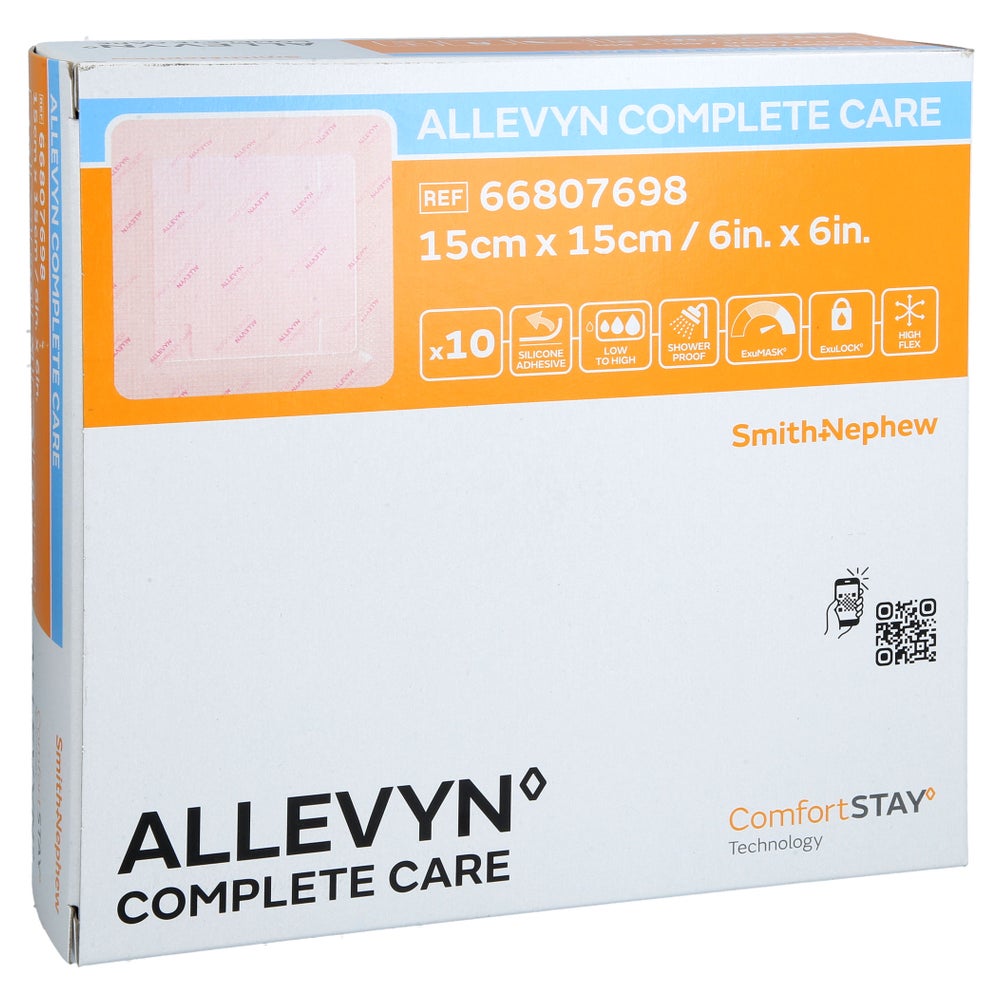 Allevyn Complete Care L 15x15 Cm 10 St
