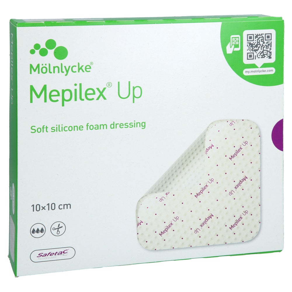 Mepilex Up 10x10 Cm Schaumverband 5 St