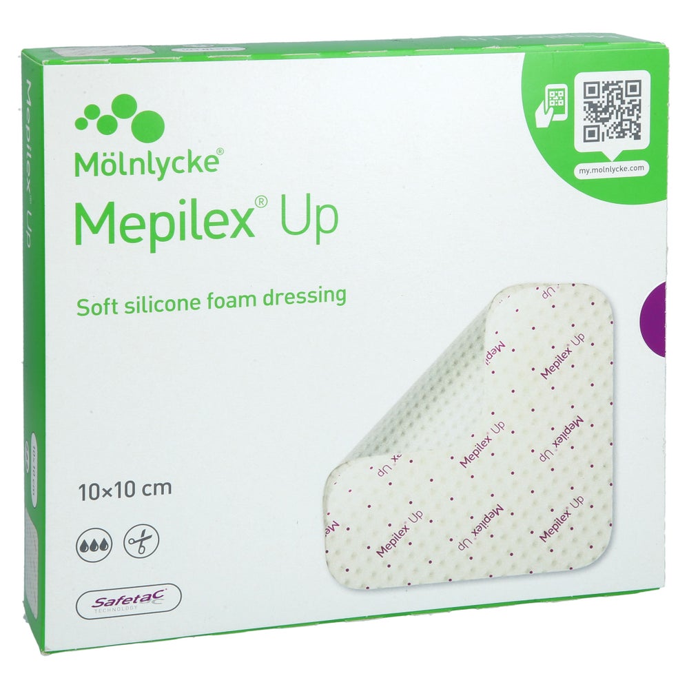 Mepilex Up 10x10 Cm Schaumverband 5 St