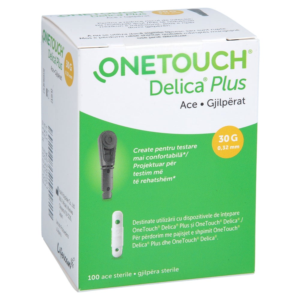 One Touch Delica Plus Nadellanzetten 100 St