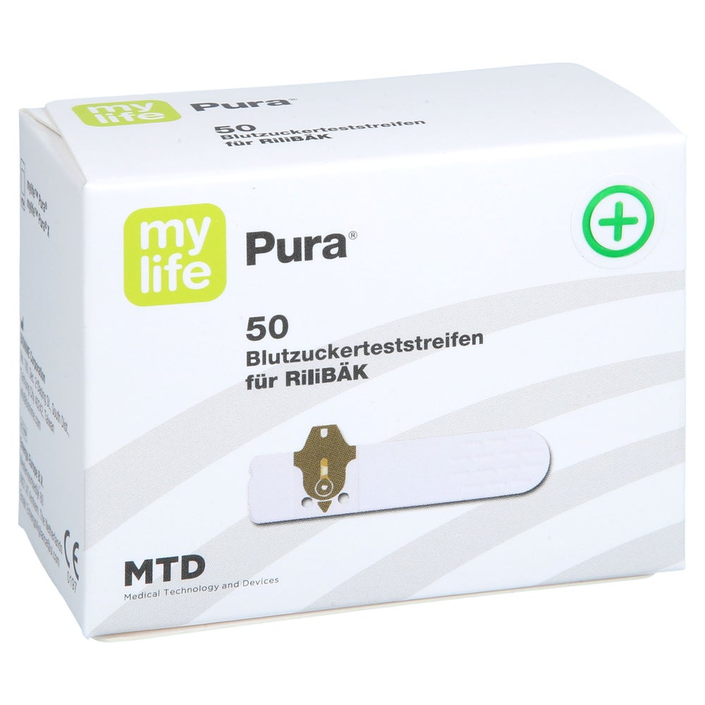 Mylife Pura Blutzucker Teststreifen+ 50 St