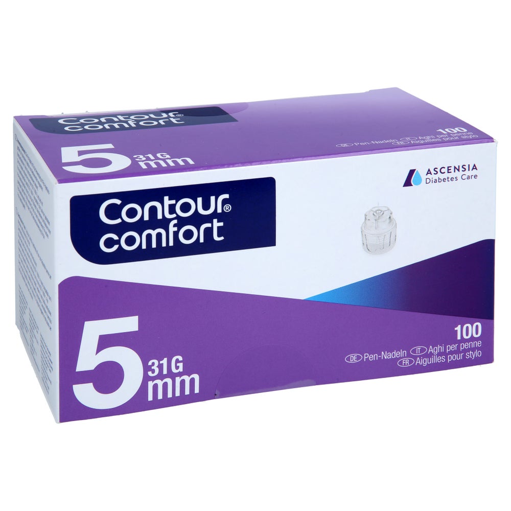 Contour Comfort Pen-nadeln 31 G 5 Mm 100 St