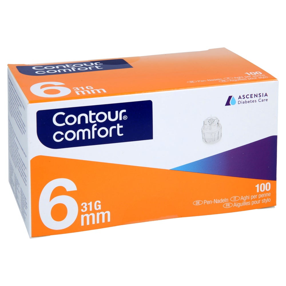Contour Comfort Pen-nadeln 31 G 6 Mm 100 St