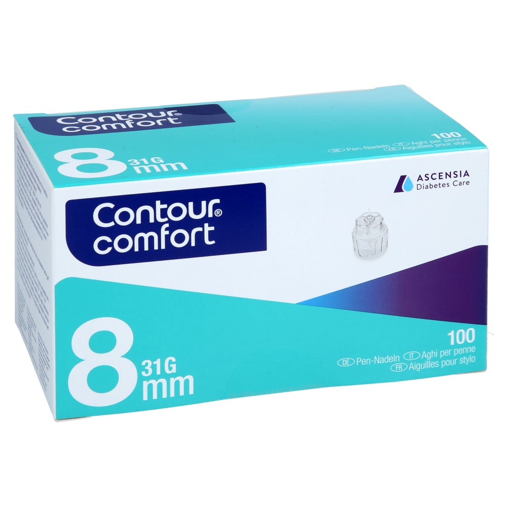 Contour Comfort Pen-nadeln 31 G 8 Mm 100 St