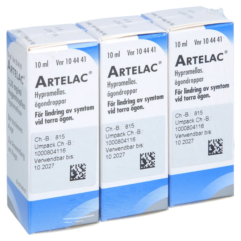 Artelac 3,20 Mg/ml Augentropfen 3X10 ml