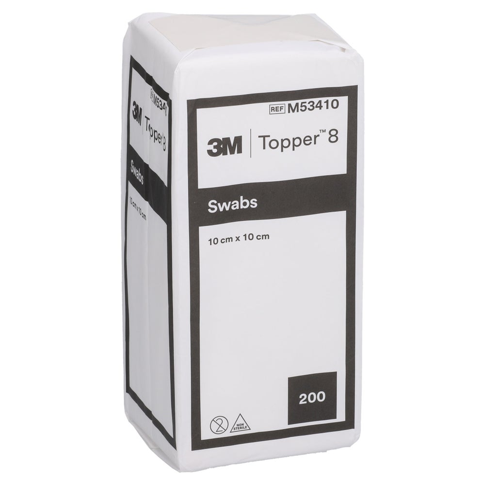 Topper 8 Kompr.10x10 Cm Unsteril 200 St