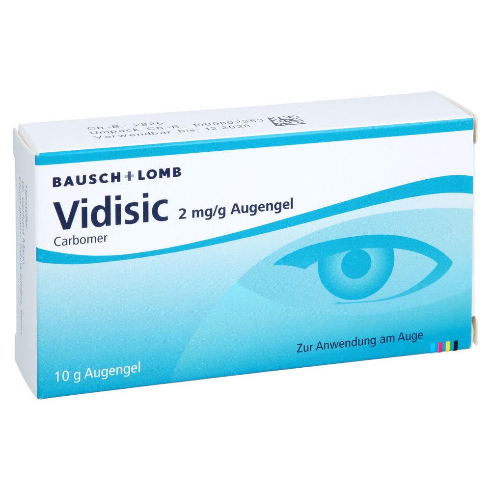 Vidisic 2 Mg/g Augengel 10 g