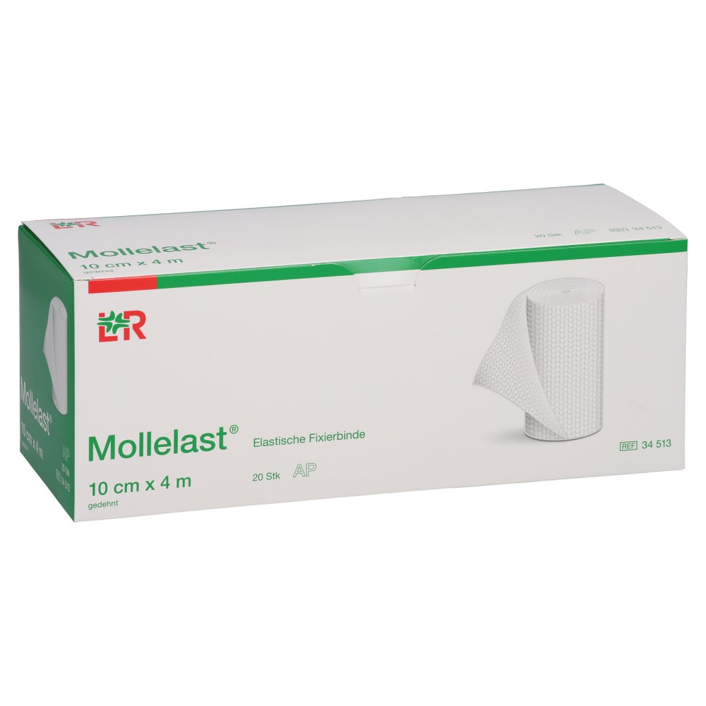 Mollelast Binden 10 Cmx4 M Weiß 20 St