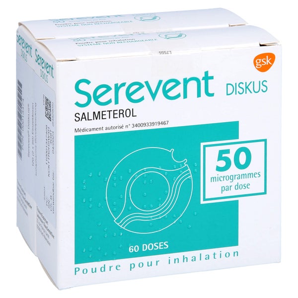 SEREVENT Diskus 60 Einzeldos.Pulver zur Inhalation 120 Sp 2 St