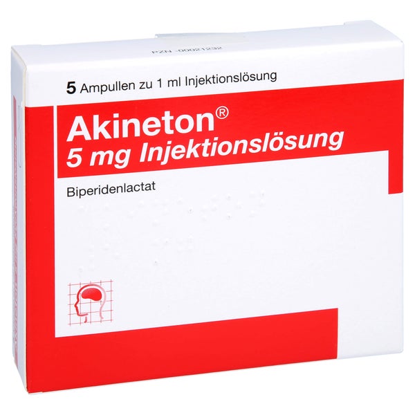 AKINETON 5 mg/ml Injektions-/Infusionslösung 5X1 ml