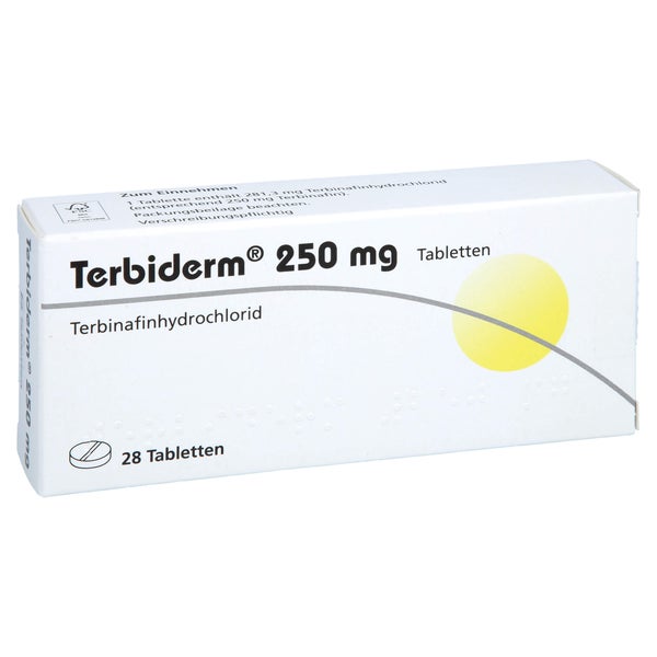 Terbiderm 250 mg Tabletten 28 St