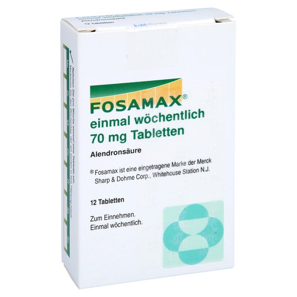 Fosamax 70 mg 1x wöchentlich Tabletten 12 St