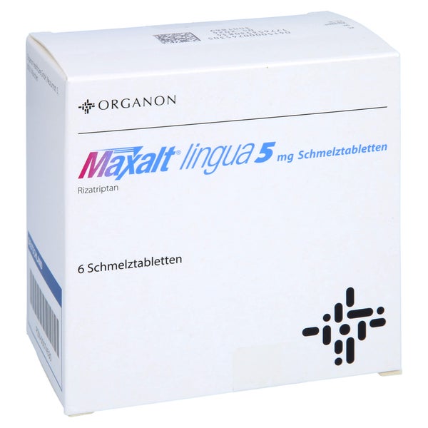 Maxalt Lingua 5 mg Schmelztabletten 6 St