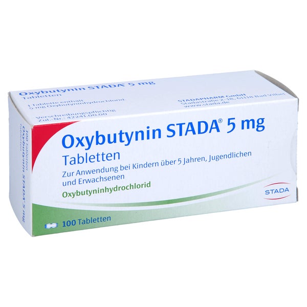 Oxybutynin Stada 5 mg Tabletten 100 St