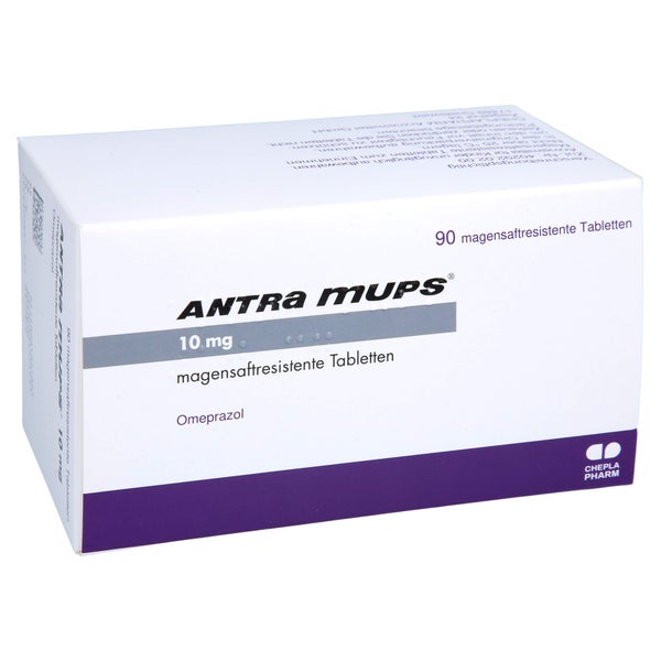 ANTRA MUPS 10 mg magensaftresistente Tabletten 90 St
