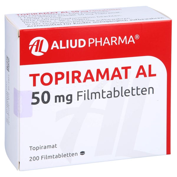 Topiramat AL 50 mg Filmtabletten 200 St