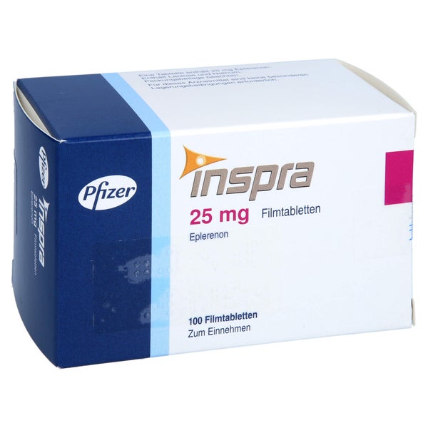 Inspra 25 mg Filmtabletten 100 St