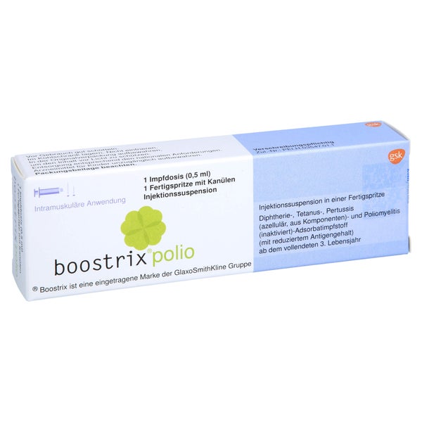 Boostrix Polio Fertigspritze ohne Kanüle 0,5 ml