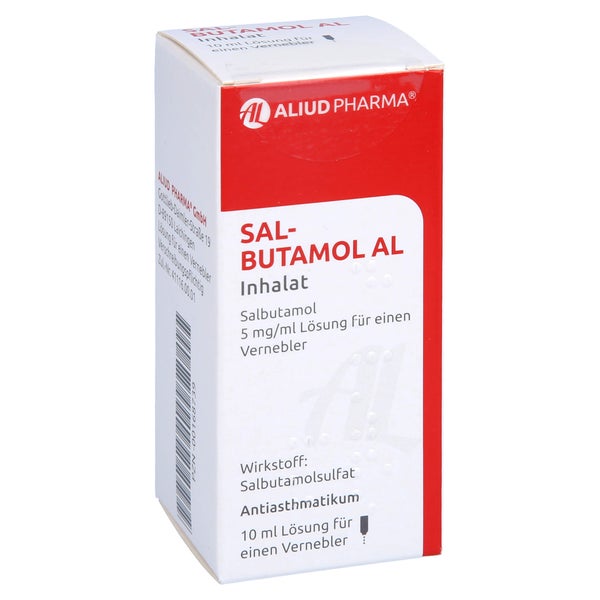 SALBUTAMOL AL Inhalat Lösung für den Vernebler 10 ml 10 ml