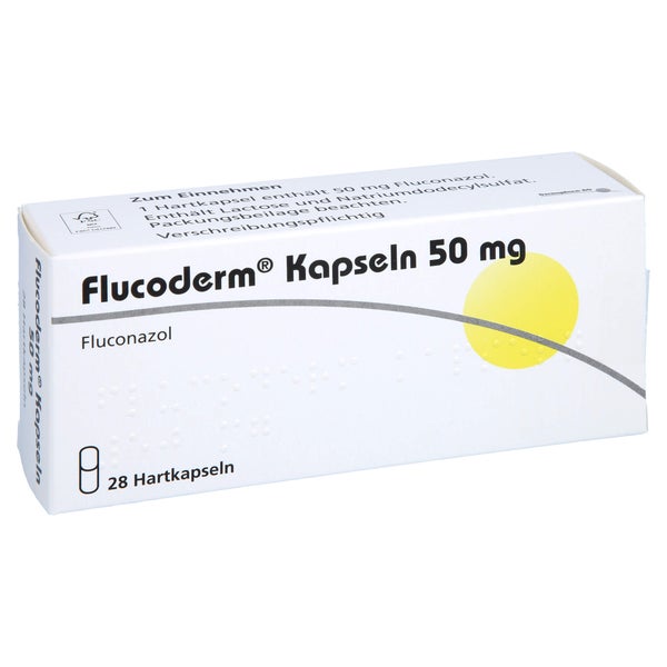 Flucoderm Kapseln 50 mg 28 St
